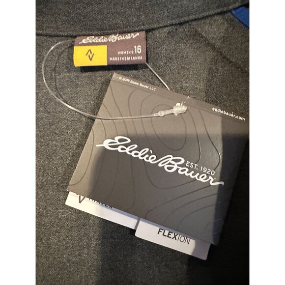 Eddie Bauer Travel Eddie Bauer Women’s WR Travel Blazer – Size‎ 16 – Dark Gray – - Picture 8 of 15